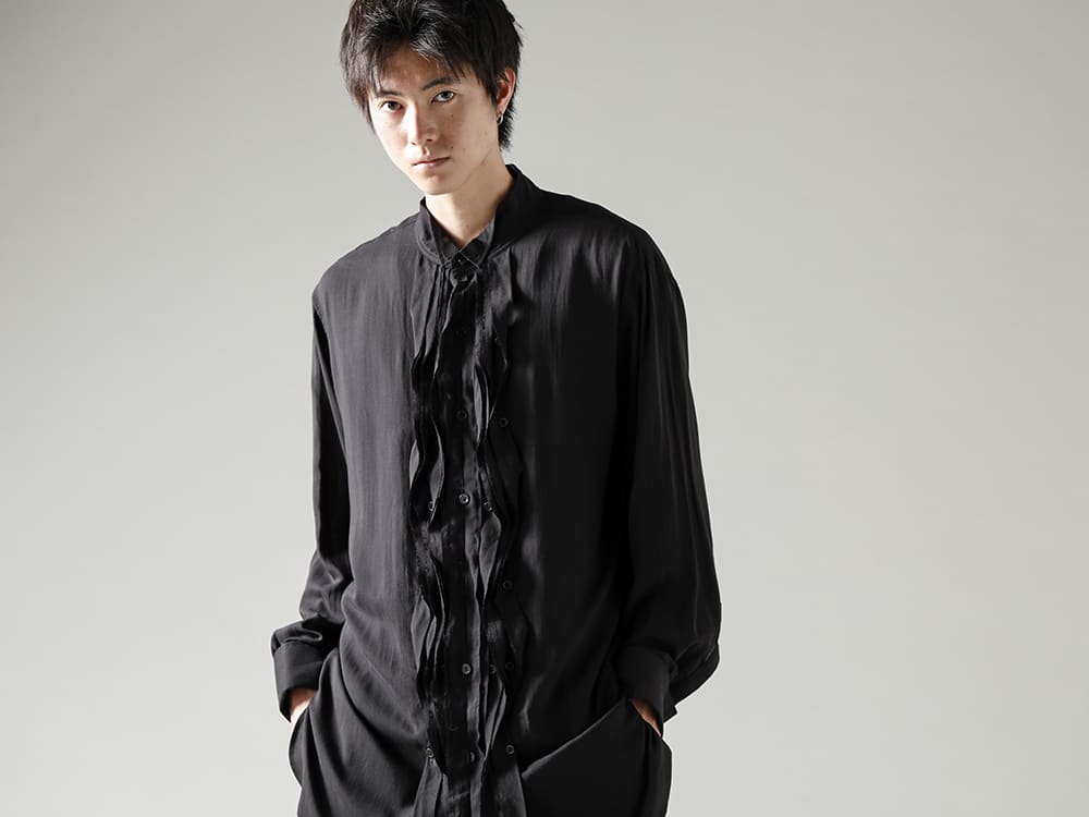 Yohji Yamamoto 22-23AW スタンドカラーベストスタイル - FASCINATE BLOG