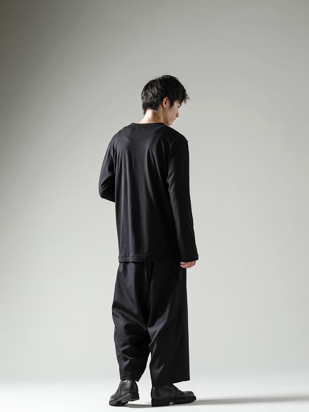 Yohji Yamamoto 22-23AW プリントロングスリーブTシャツスタイル 