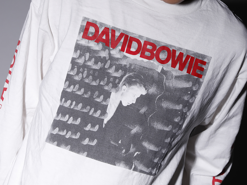 SAINT M×××××× David Bowie STATION T-shirt styling - FASCINATE BLOG