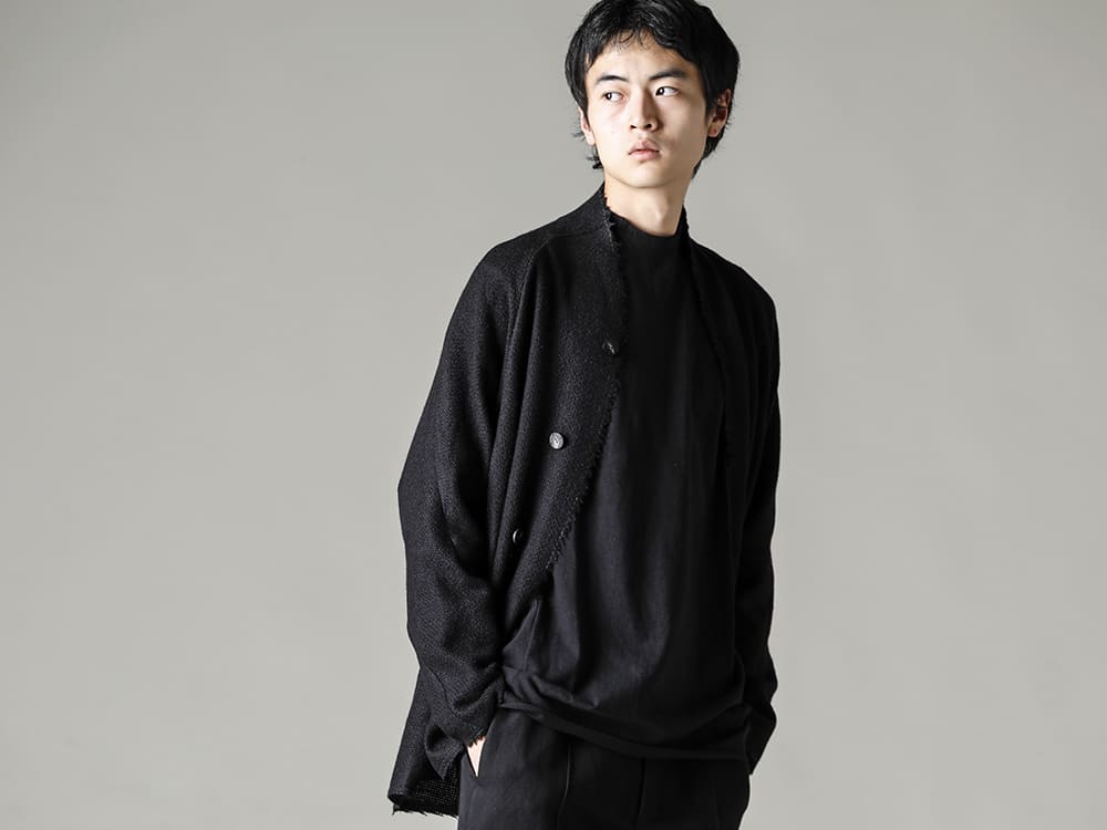 DEVOA(デヴォア) 22-23AW(秋冬) 軽快なイメージで着こなせるリラックスしたシルエット  - JKN-MCG カーディガン カシゴラ 2-004