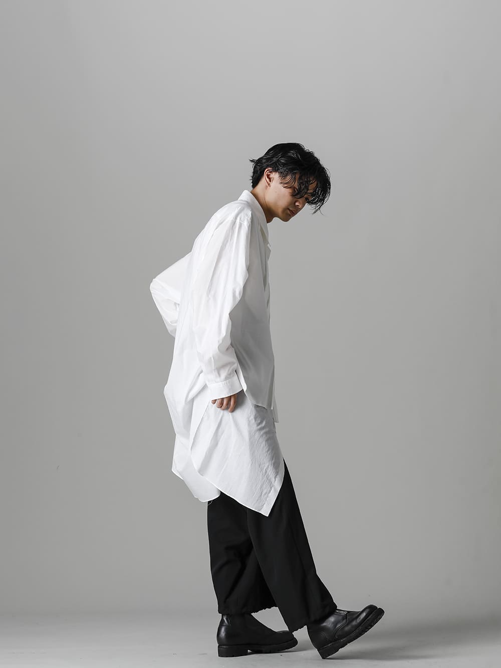 Yohji Yamamoto 22-23AW Power of White Shirt スタイル - FASCINATE BLOG