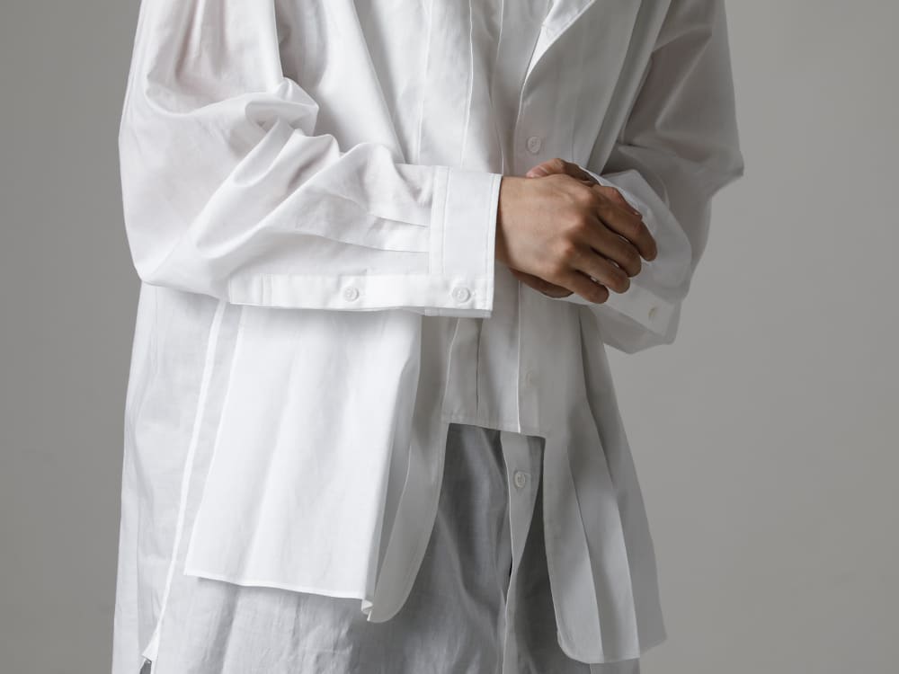 Yohji Yamamoto 22-23AW Power of White Shirt Style - FASCINATE BLOG