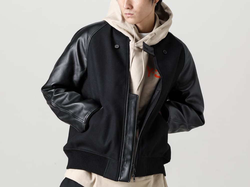 Y-3 Varsity Jacket in black style! - FASCINATE BLOG