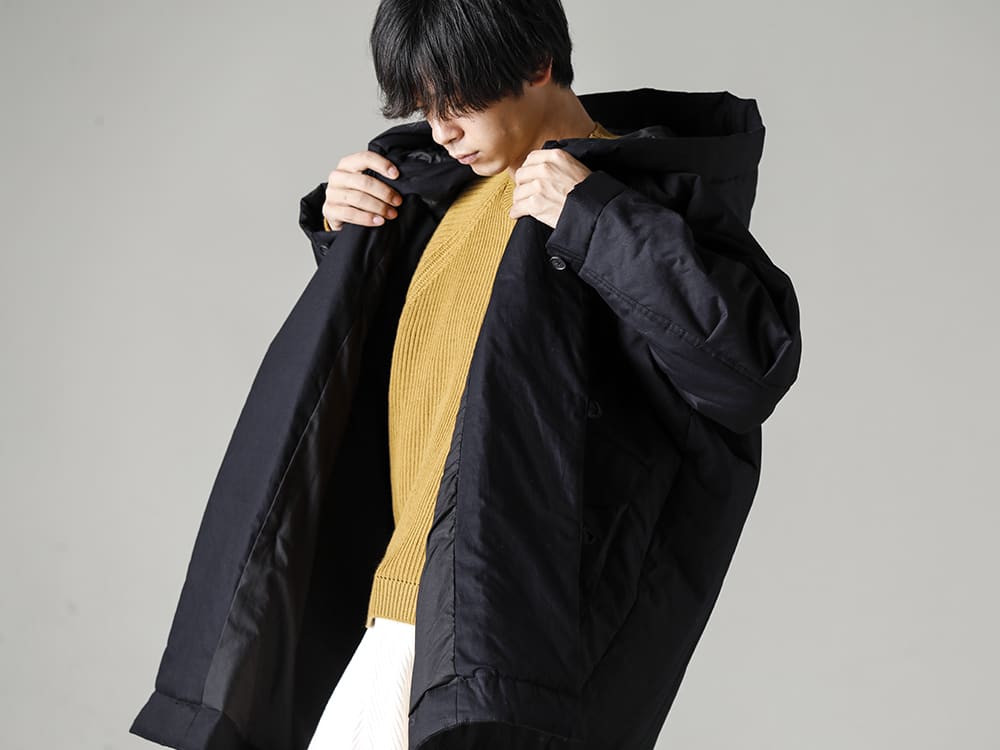 O project 22-23AW Lightweight Coat Style - FASCINATE BLOG