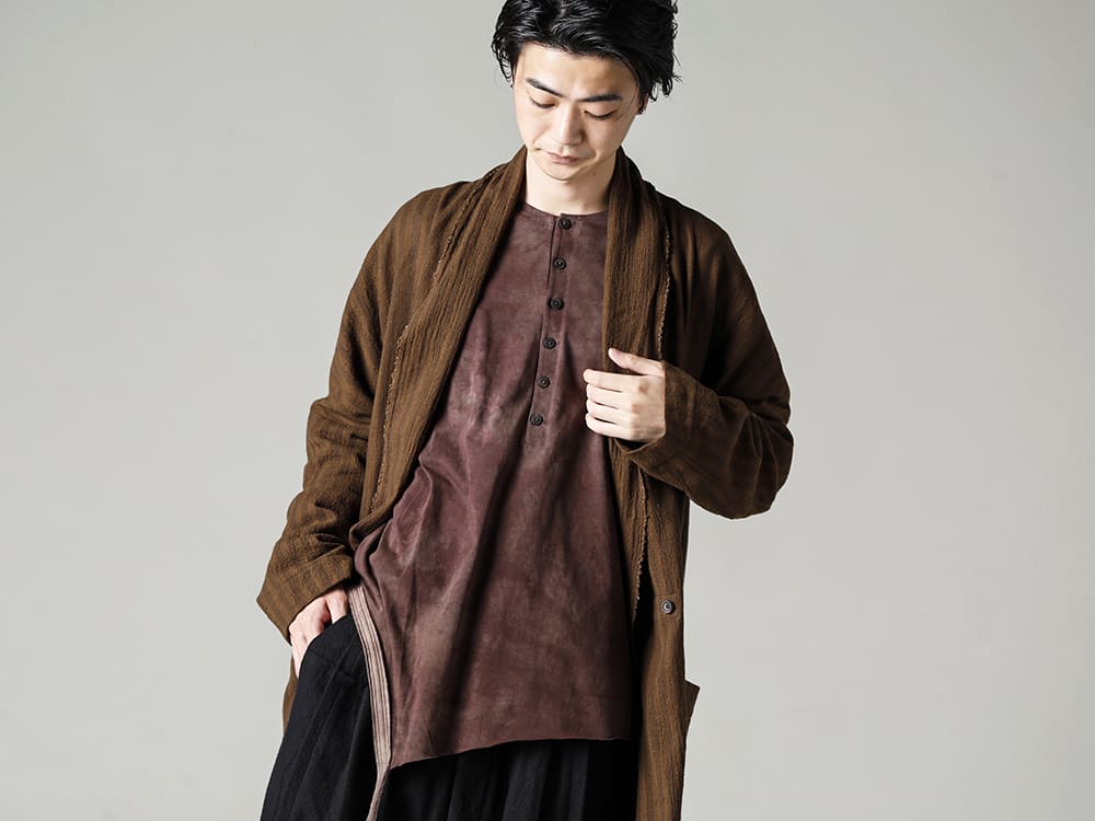 ZIGGY CHEN 22-23AW Shirt Robe Style - FASCINATE BLOG