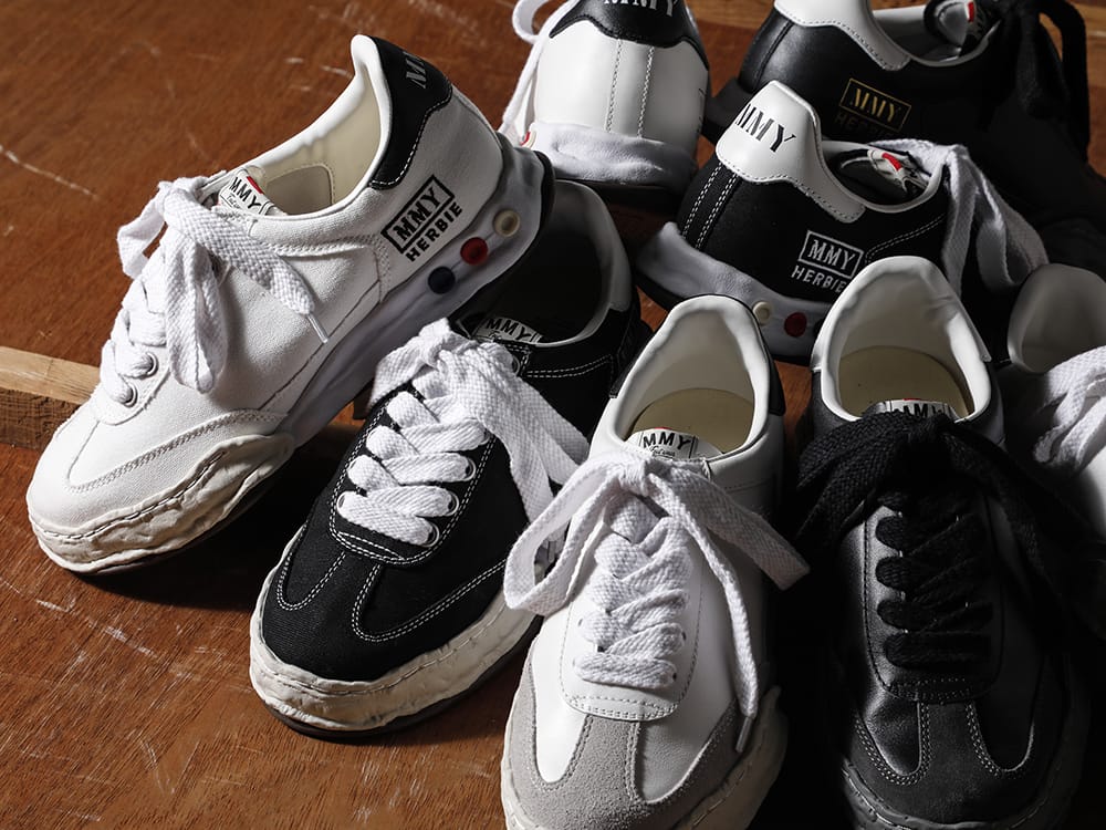 Maison Mihara Yasuhiro Herbie Low lace-up sneakers - White