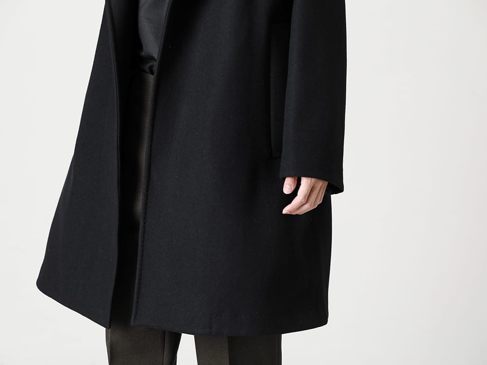 IRENISA 22-23AW A high quality coat made of double melton cloth that also ensures warmth!  - IH-22FW-C011-MSD-Toggle Chester Coat 2-003