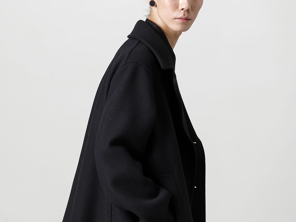 IRENISA 22-23AW A high quality coat made of double melton cloth that also ensures warmth!  - IH-22FW-C011-MSD-Toggle Chester Coat 2-004