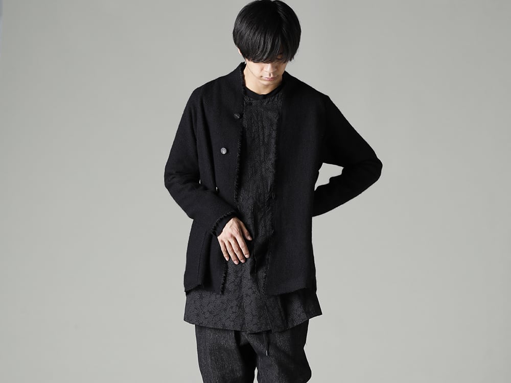 DEVOA(デヴォア) 22-23AW(秋冬) 軽快なイメージで着こなせるリラックスしたシルエット  - JKN-MCG カーディガン カシゴラ 2-001