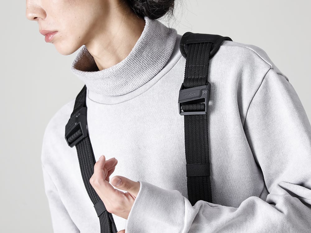 RIPVANWINKLE 2022-23AW The latest vest bag with tactical elements  - RB-424 Pullover Jersey Ice Gray
 - RB-416 2Way Tactical Vest Bag 2-001