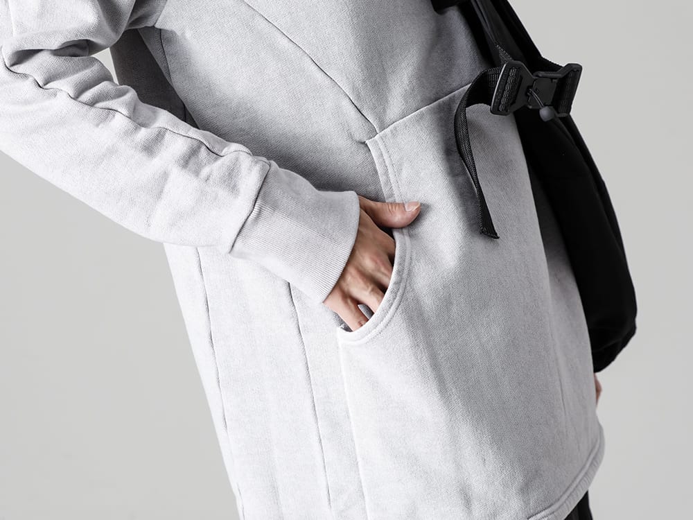 RIPVANWINKLE 2022-23AW The latest vest bag with tactical elements  - RB-424 Pullover Jersey Ice Gray
 - RB-416 2Way Tactical Vest Bag 2-005