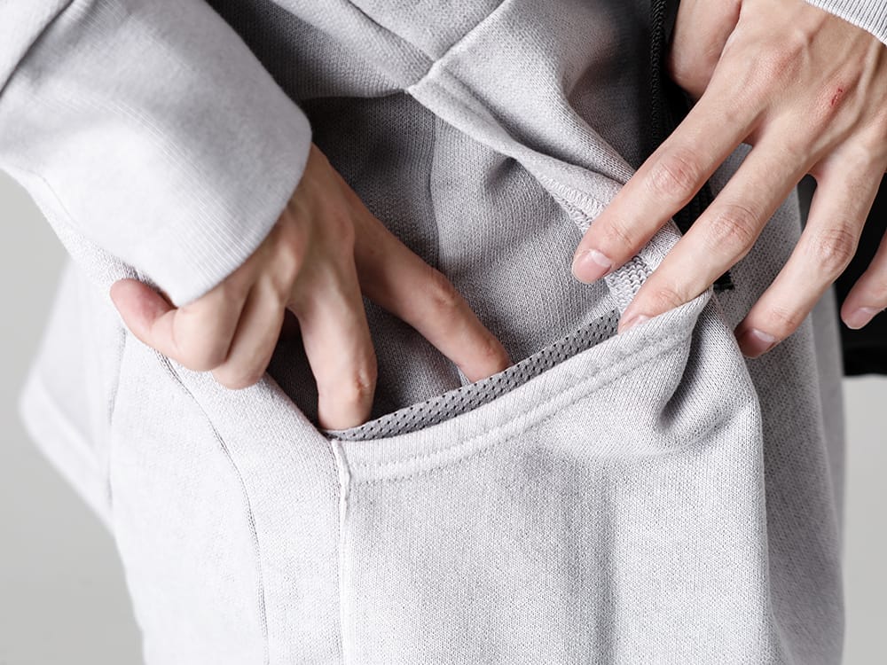 RIPVANWINKLE 2022-23AW The latest vest bag with tactical elements  - RB-424 Pullover Jersey Ice Gray
 - RB-416 2Way Tactical Vest Bag 2-005