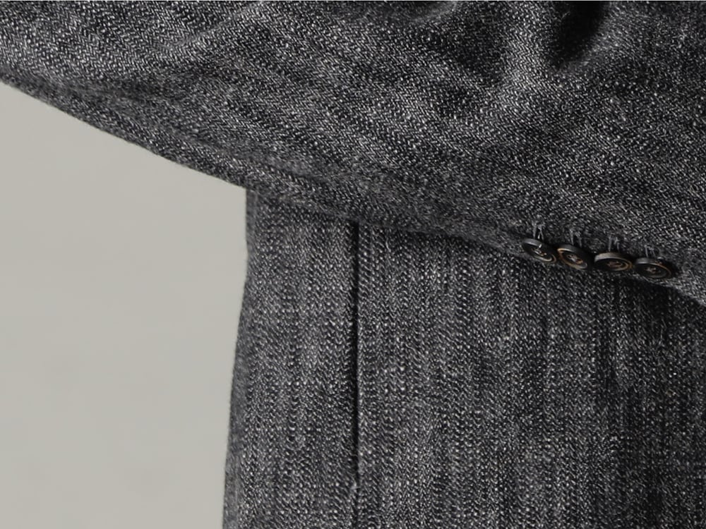 forme d'expression(フォームデエクスプレッション) 22-23AW(秋冬) 素材感を大事にしたパターンメイク  - UG061-354G ショート ジャケット 2-002