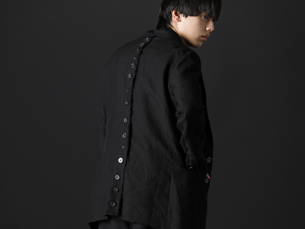nude:masahiko maruyama / kujaku 2022-23AW - Tailored jacket filled with the brand's character - NU-1651(Reversible Oversized Jacket) KJ-22AW30-Black(sangoju pullover Black) - 2-008