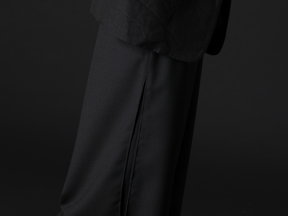 kujaku 2022-23AW - Pants expressing the concept of the collection. - KJ-22AW22(hirugao pants) - 3-005
