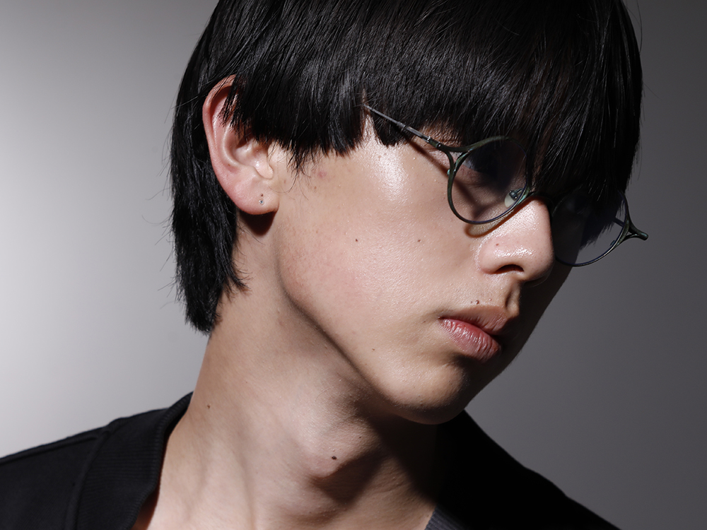 ザ ヴィリディアン / リガーズ 2022-23AW - ルーズシルエットのブルゾンにクセのあるレイヤード - RG1022TVA-JADE / INK(リガーズ 10周年 コラボレーション サングラス ジェイド / インク) - 2-010