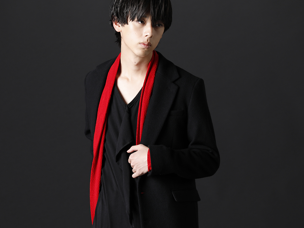 GalaabenD / kiryuyrik / THE ONENESS 2022-23AW - Simple and high quality coat with inner lining to add individuality - 87528601(Superior Melton Chesterfield Coat) KO-HT25-057(Python Jacquard Jersey Dolman Flare Cardigan) OA-HT31-051(Dolma Frill T-Shirts) - 2-004