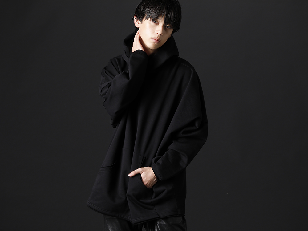 ヌード マサヒコマルヤマ 2022-23AW - シンプルなでありながら程よくデザイン性を感じるフーディー - NU-1648(フリース ニット オーバーサイズ フーディー) - 2-001