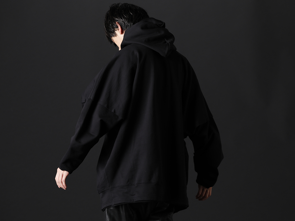 ヌード マサヒコマルヤマ 2022-23AW - シンプルなでありながら程よくデザイン性を感じるフーディー - NU-1648(フリース ニット オーバーサイズ フーディー) - 2-003