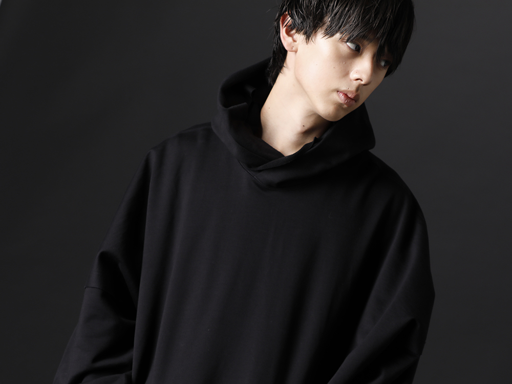 ヌード マサヒコマルヤマ 2022-23AW - シンプルなでありながら程よくデザイン性を感じるフーディー - NU-1648(フリース ニット オーバーサイズ フーディー) - 2-004