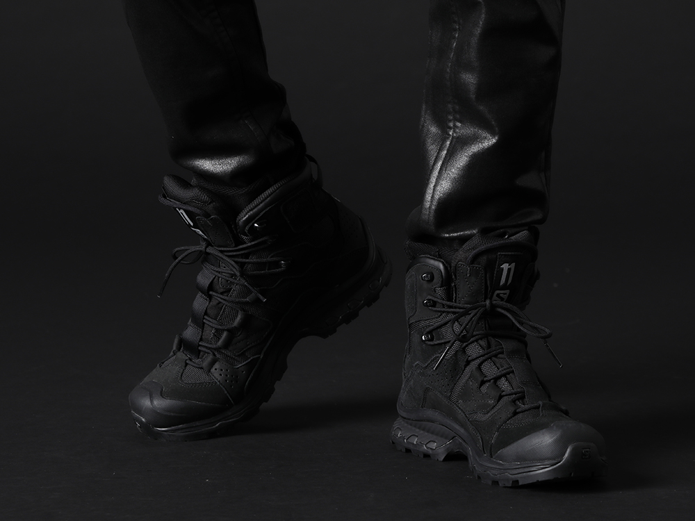 イレブン バイ ボリス ビジャン サベリ 2022-23AW - ストレスフリーなスウェット生地にブランドらしさを加えたパンツ - BOOT2-GTX-Black(BOOT2 ゴアテックス ブラック) - 3-006