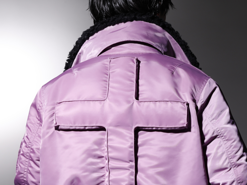 フェノメノン 2022-23AW - オーソドックスなMA-1にPHENOMENONの魅力が詰まったブルゾン。 - ILLJK22A-007-lilac(クロス フライトジャケット ライラック) - 2-009