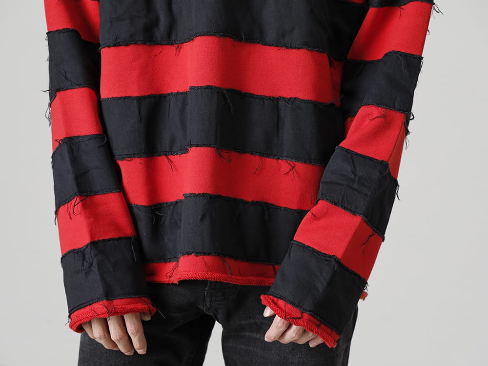 MINEDENIM 2022-23AW An original striped L/S style in 