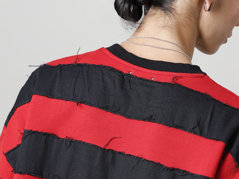 MINEDENIM 2022-23AW An original striped L/S style in 