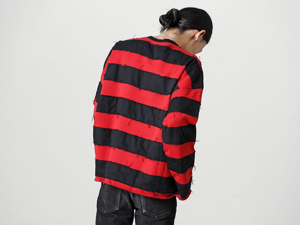MINEDENIM 2022-23AW An original striped L/S style in 