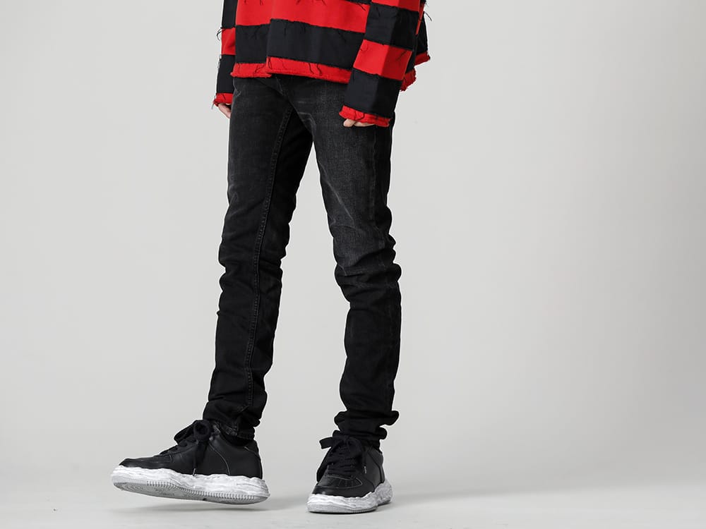 MINEDENIM 2022-23AW An original striped L/S style in 