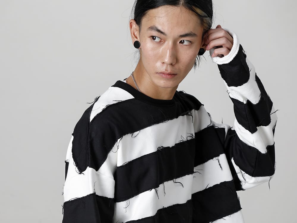MINEDENIM 2022-23AW The original striped L/S style in 