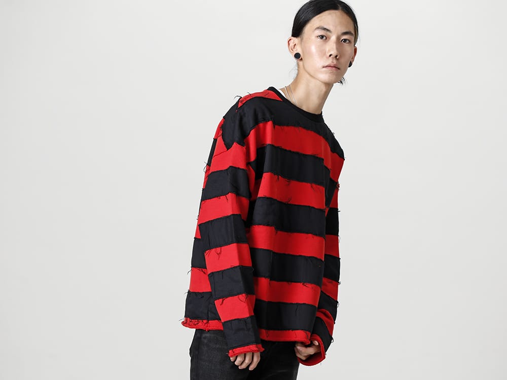 MINEDENIM 2022-23AW The original striped L/S style in 