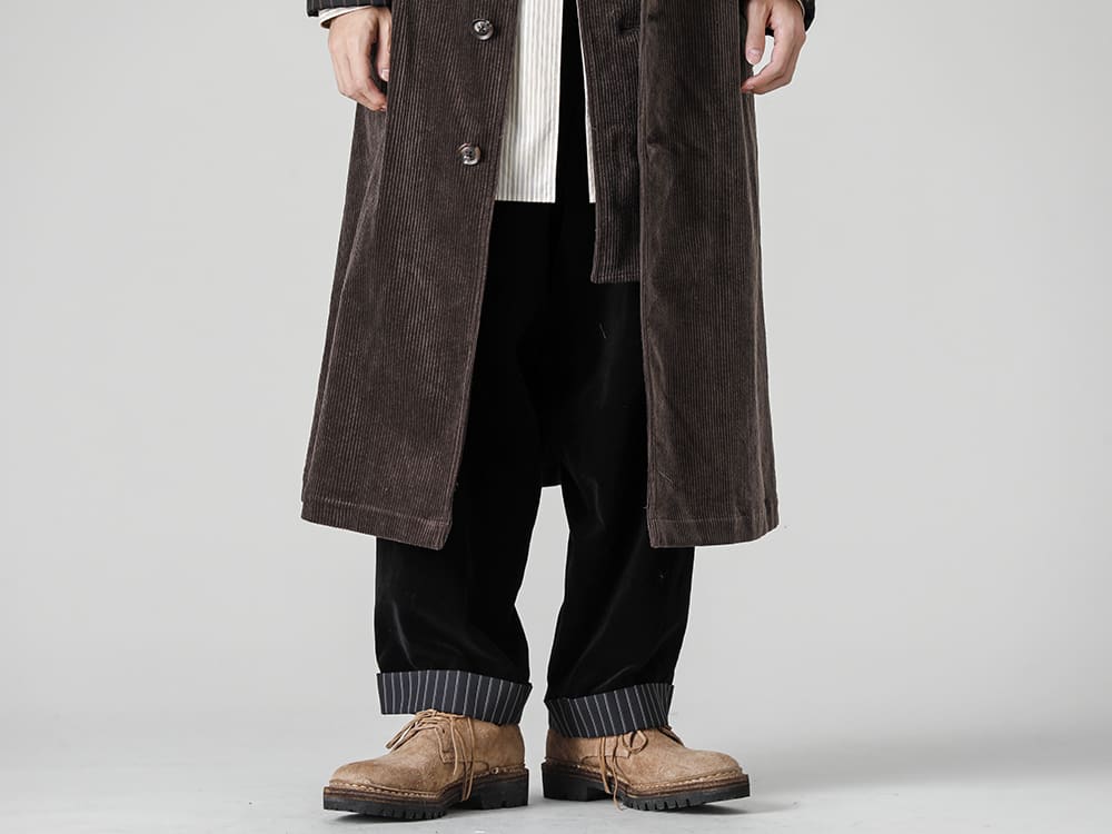 Yohji Yamamoto 22-23AW コーデュロイコートスタイル - FASCINATE BLOG