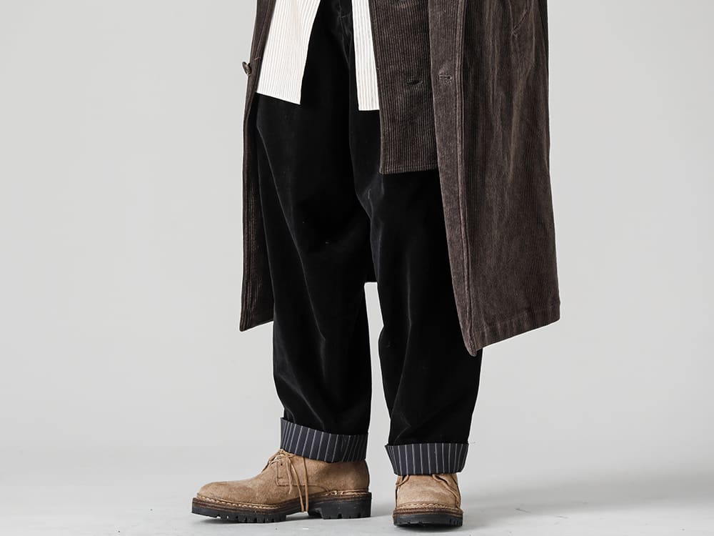 Yohji Yamamoto 22-23AW コーデュロイコートスタイル - FASCINATE BLOG