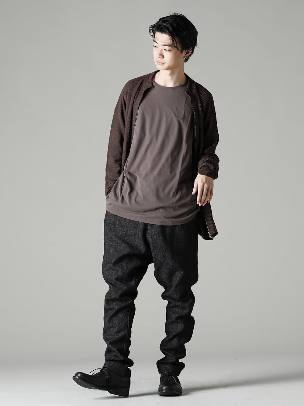 DEVOA 22-23AW Cardigan merino wool 3-003