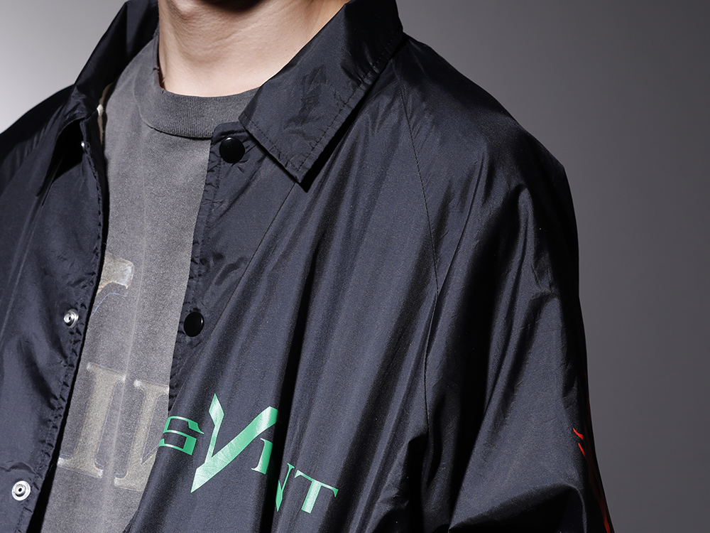 SAINT M×××××× 2022-23AW - Coach jacket made in collaboration - SM-A22-0000-082(VLONE × ©SAINT M×××××× SKULL Coach Jacket) SM-A22-0000-076(VLONE × ©SAINT M×××××× MARIA Long sleeve T-shirt) - 2-004