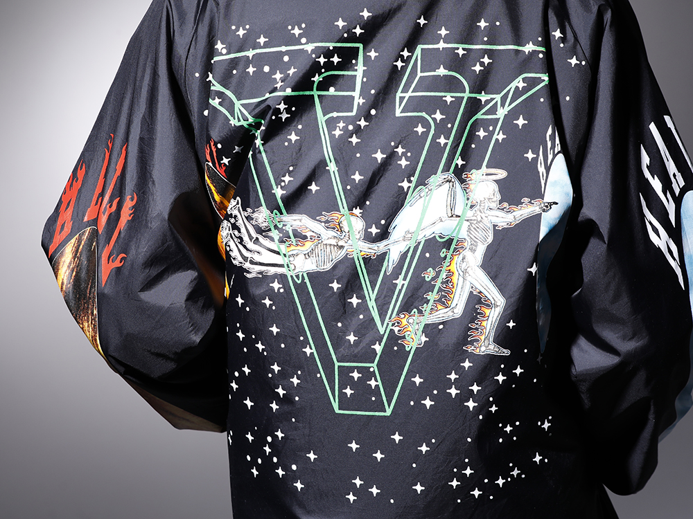 SAINT M×××××× 2022 -23 AW VLONE collaboration jacket styling