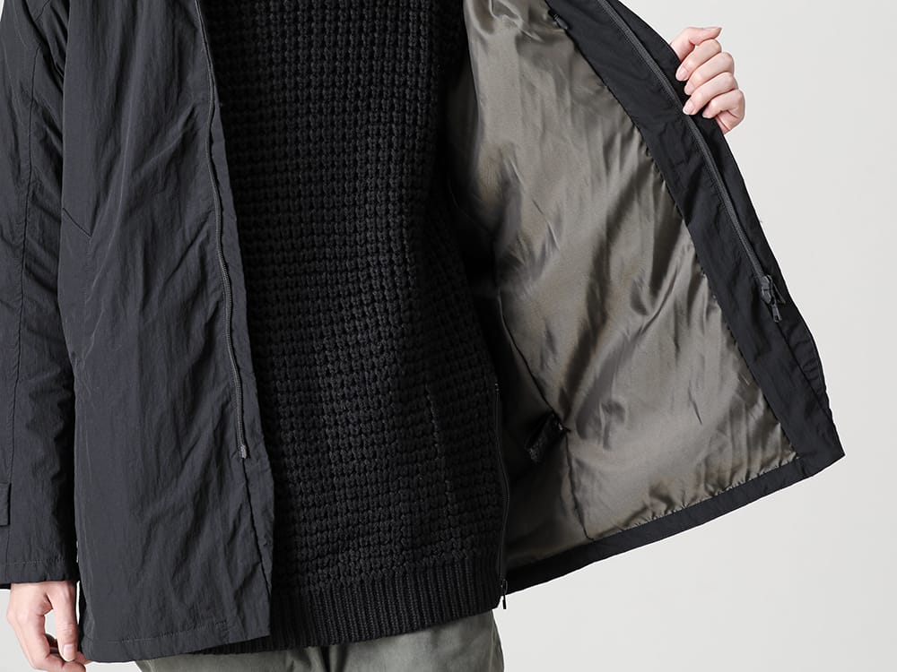 RIPVANWINKLE 22-23AW The gimmicky deck sweater with removable panels is the key point.  - RB-435-Anorak Shirt Coat Black - RB-428-Deck Sweater 2-003