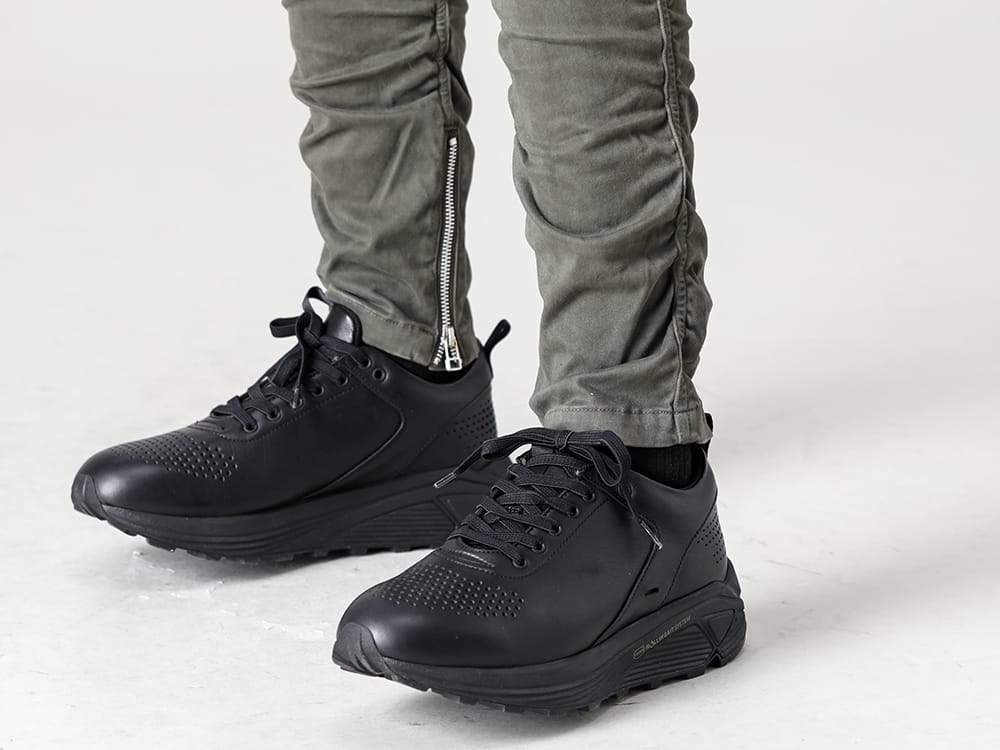 SUNCORE 22-23AW MOTORCYCLE EASY that goes perfectly with the deck sweater. - SCV186C016-Night Run light Black - RB-410-Motorcycle Easy D.Khaki 3-006