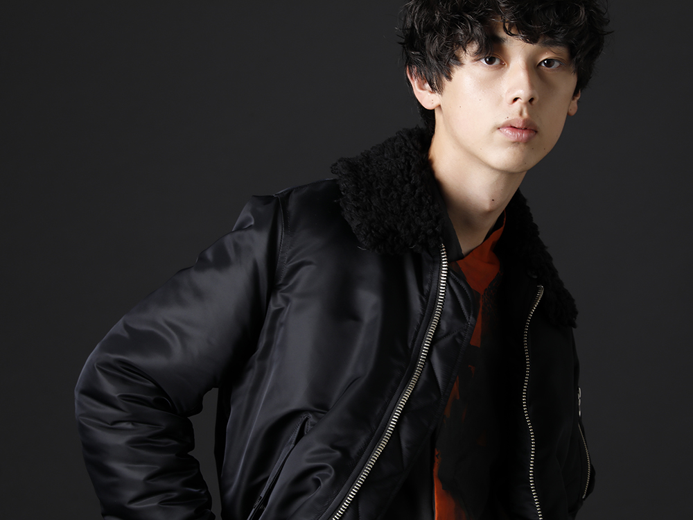 フェノメノン / ユリウス  2022-23AW - 背面ディテールが特徴的なブランドらしいフライトジャケット - ILLJK22A-007-black(クロス フライトジャケット ブラック) 787SHM2-P(DUSK プリズム カットシャツ) - 2-004