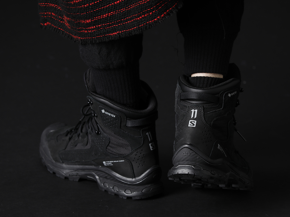 11 by Boris Bidjan Saberi 2022-23AW - The casual lower half of the garment moderates the styling. - BOOT2-GTX-Black(BOOT2 GTX Black) - 3-006