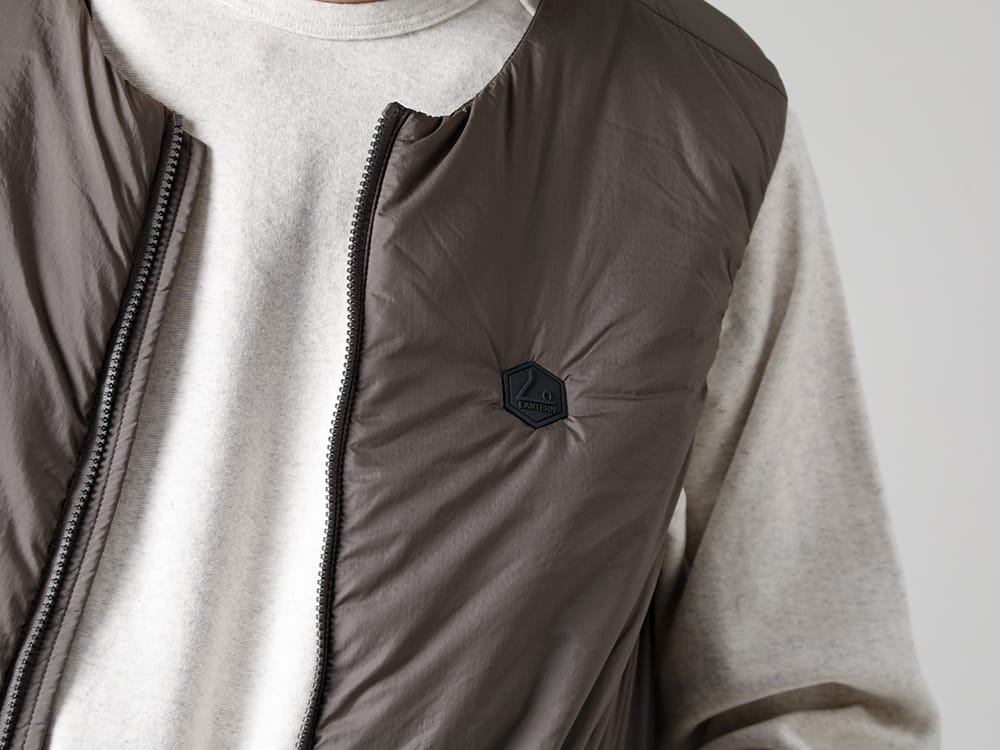 LANTERN 2022-23AW Light-toned brown for a fresh feel  - MMA-LAN-01-Brown heating Inner Vest Brown - RB-423-Oatmeal Ragran L/S Oatmeal 2-001