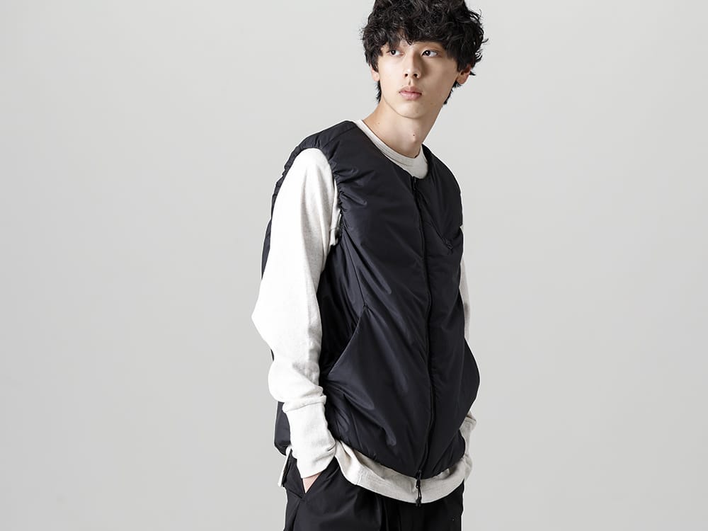 LANTERN 2022-23AW Black with a sense of stability if you choose it for basicness - MMA-LAN-01-Black Heating inner Vest Black - RB-423-Oatmeal Ragran L/S Oatmeal  5-002