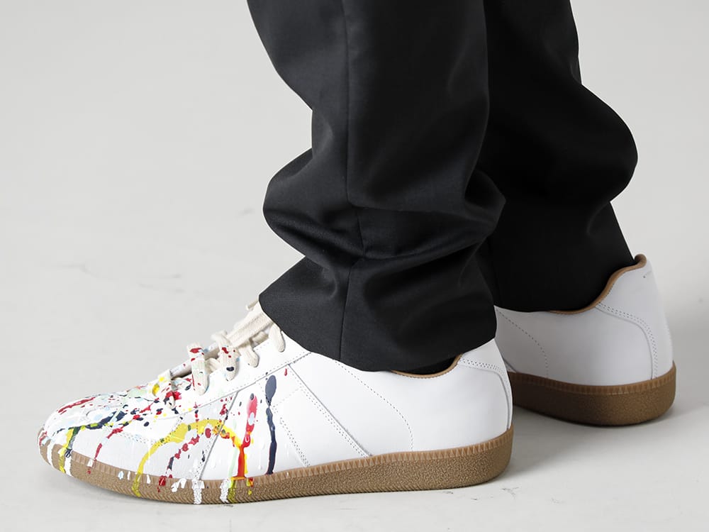 Maison Margiela 2022-23AW Drawstring pants that bring the styling together beautifully! - S50KA0530 Drawstring Pants - S57WS0240-Off-White Replica Painter Off White 3-003