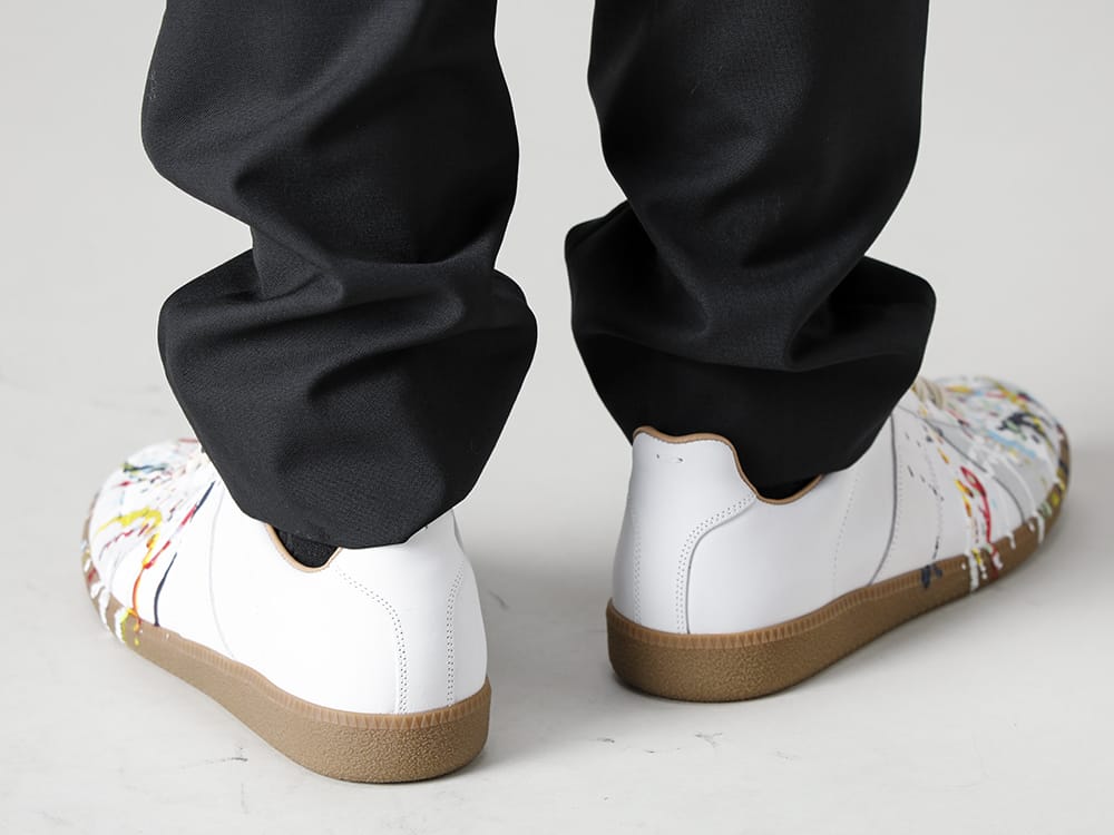 Maison Margiela 2022-23AW Drawstring pants that bring the styling together beautifully! - S50KA0530 Drawstring Pants - S57WS0240-Off-White Replica Painter Off White 3-005