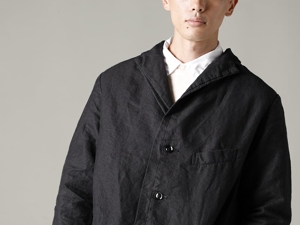 GARMENT REPRODUCTION OF WORKERS 22-23AW Arthur Coat Washi Black 1-003