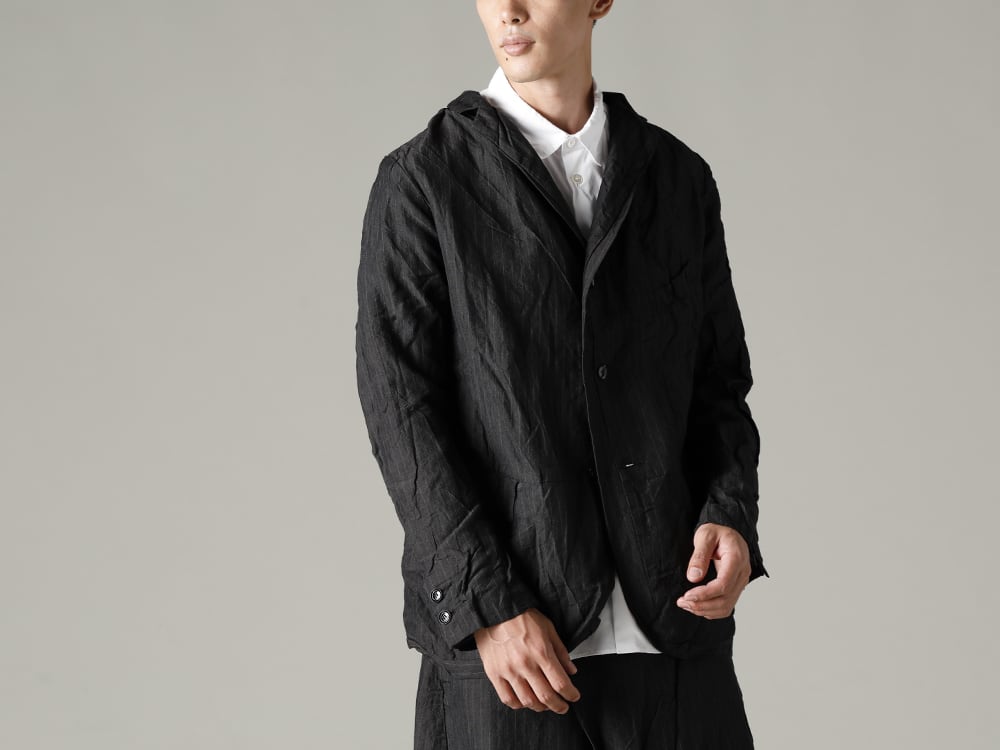 GARMENT REPRODUCTION OF WORKERS 22-23AW Arthur Jacket Gray Stripe 3-004