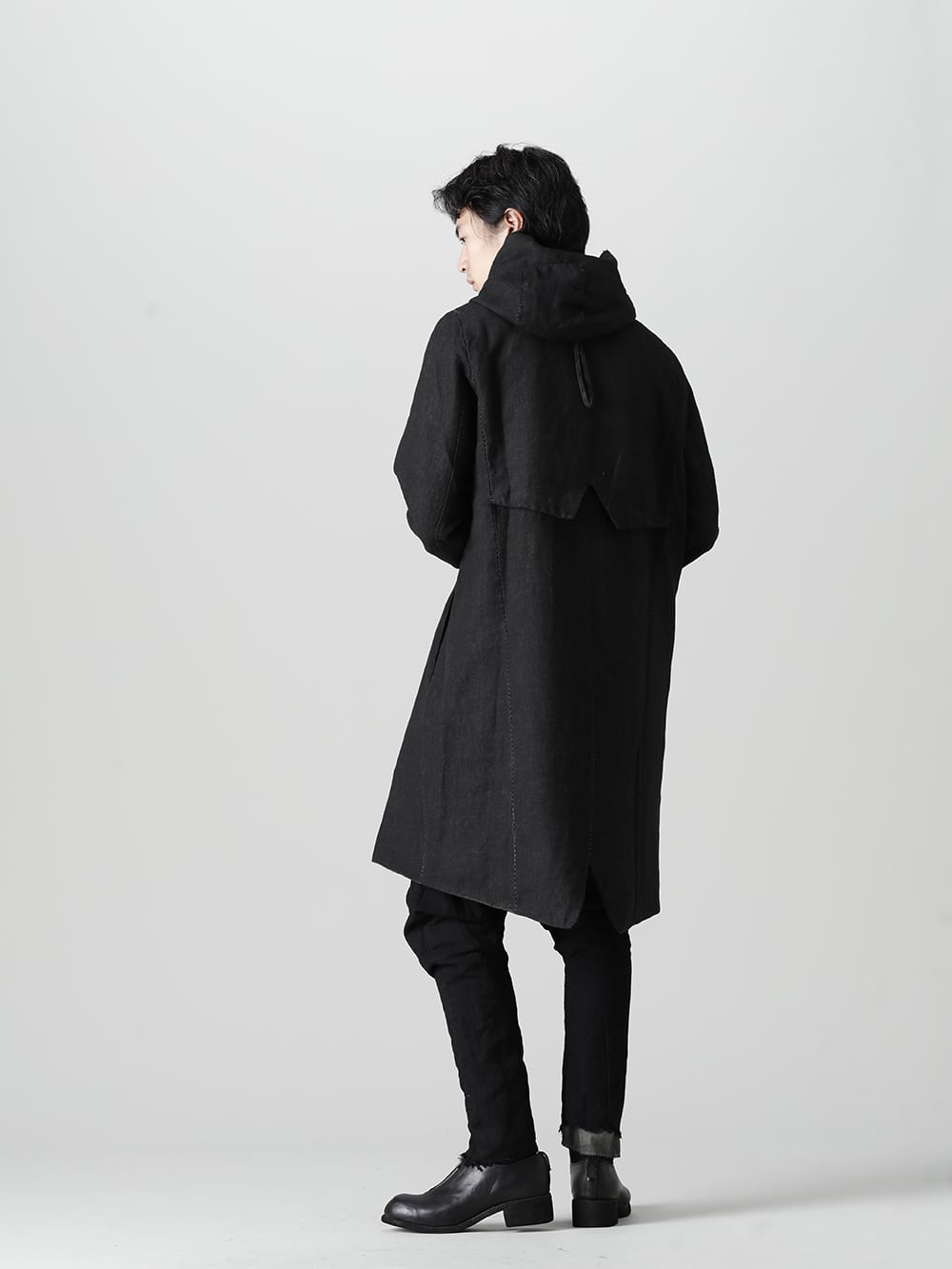 masnada 22-23AW Enjoy both sides of artisan and modest street - M2920 Reversible Parka  M2913 Lined Baggy Pants PL0FZ Orthopaedic Decollete Shoes Double Sole Horse Full Grain - PL0FZ 1-003