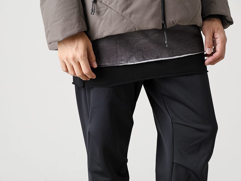 LANTERN - ランタン 22-23AW 見出し3 - MMA-LAN-04-Heating Blouson Brown - RB-400-Double Dolman-T - RB-433-Balloon Jersey Pants Matt Black 3-006