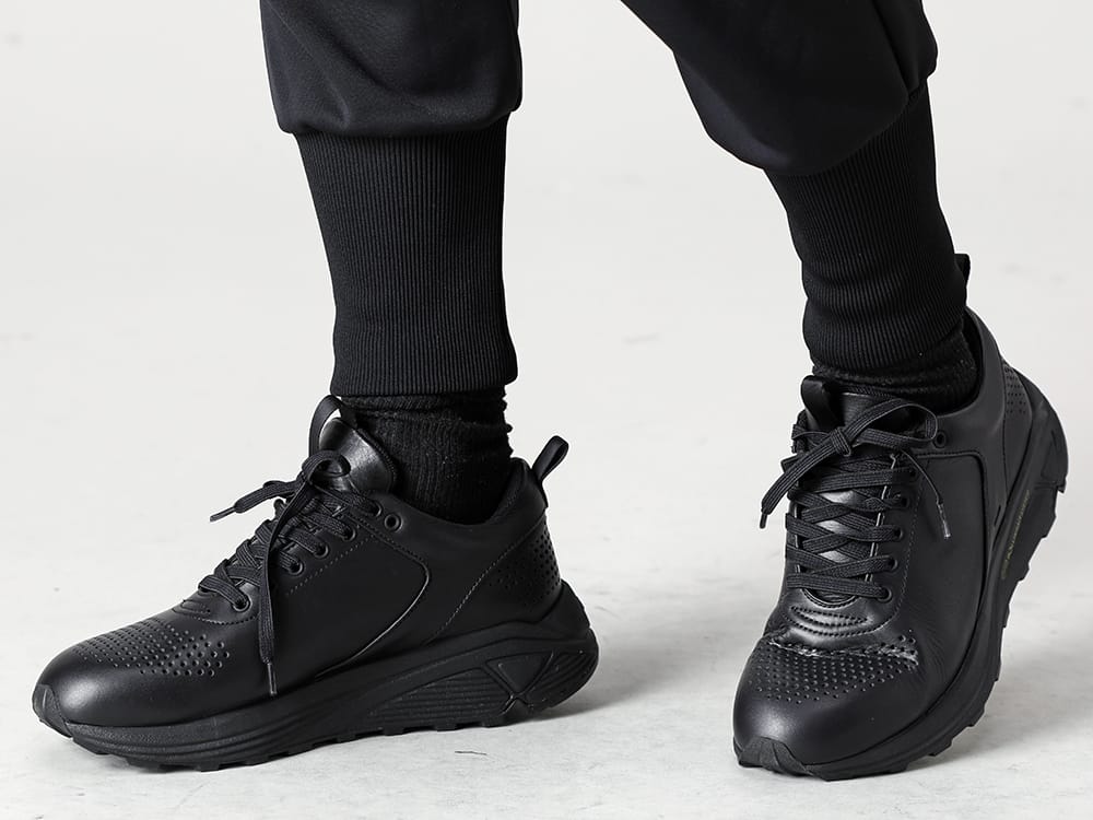 SUNCORE - サンコア 22-23AW 見出し3 - RB-433-Balloon Jersey Pants Matt Black - SCV186C016-Night Run light Black  3-007